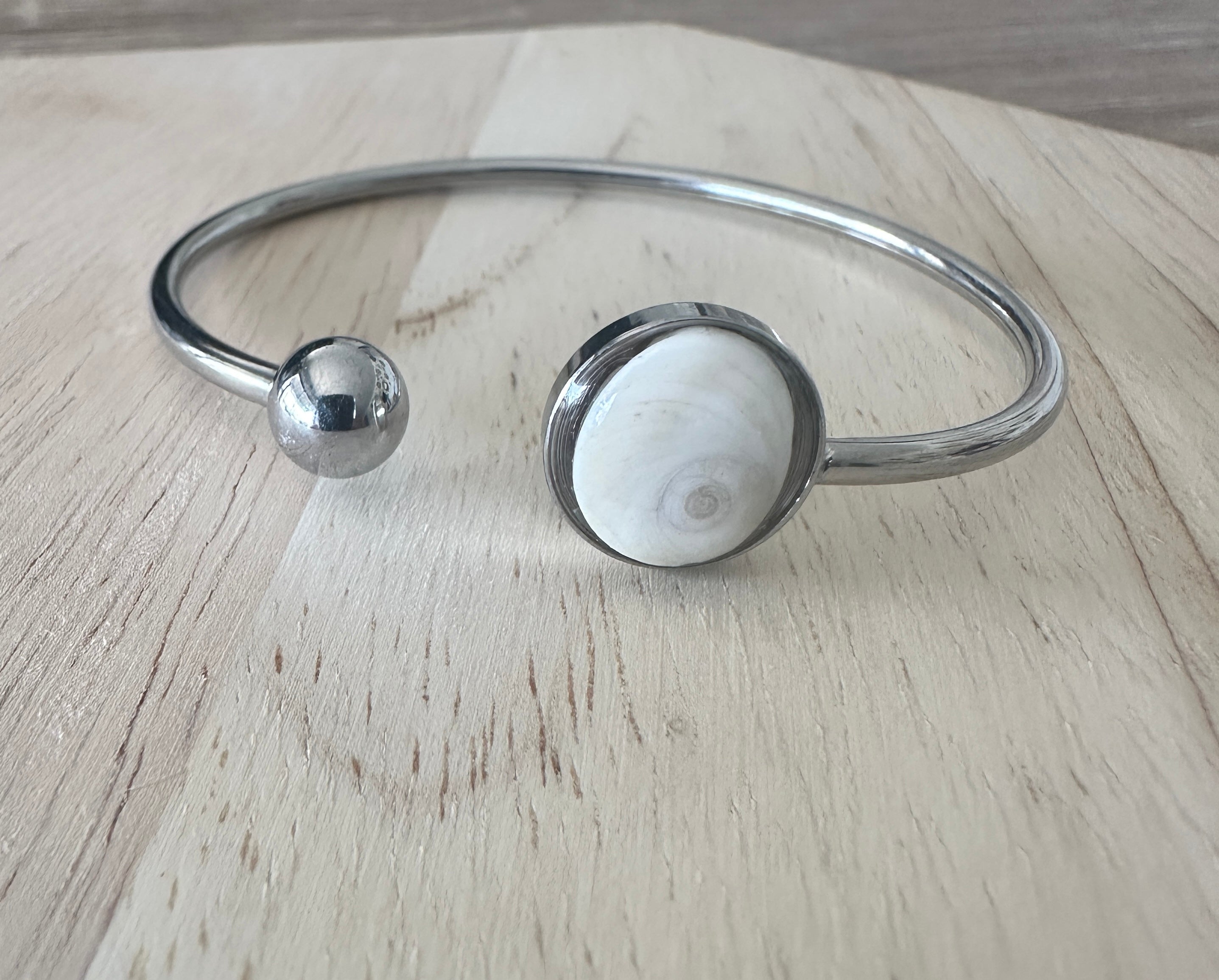 Bracelet Jonc Petit Oeil de Sainte-Lucie